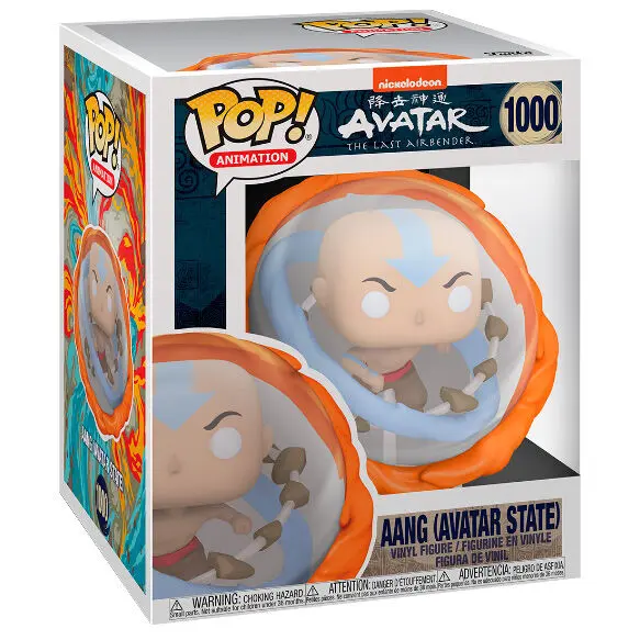 Avatar The Last Airbender Oversized POP! Marvel Vinyl Figure Aang All Elements 15 cm termékfotó