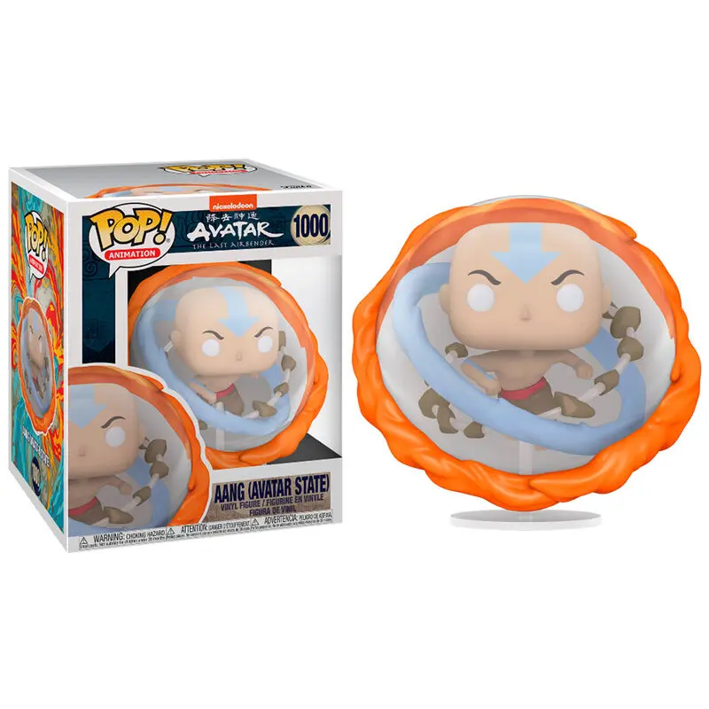 Avatar The Last Airbender Oversized POP! Marvel Vinyl Figure Aang All Elements 15 cm termékfotó