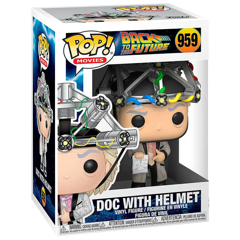 POP figure Back To The Future Doc with Helmet product photo