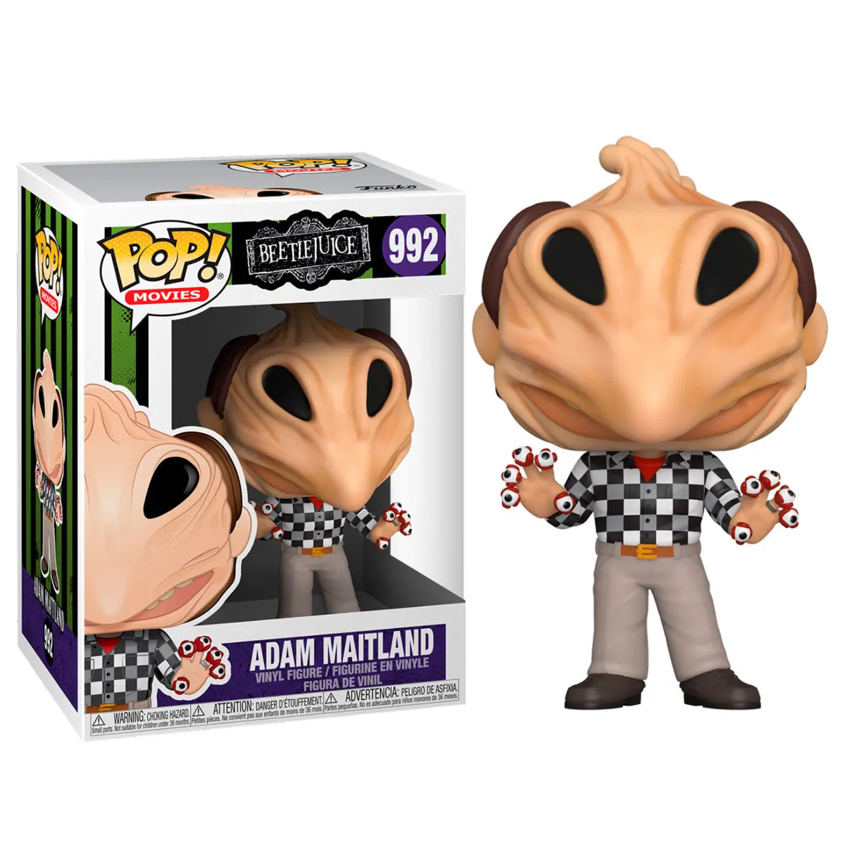 Beetlejuice POP! Movies Vinyl Figure Adam Transformed 9 cm termékfotó