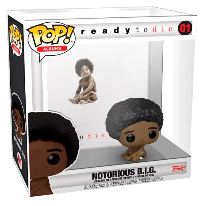 POP figure Biggie Smalls with Album Case product photo