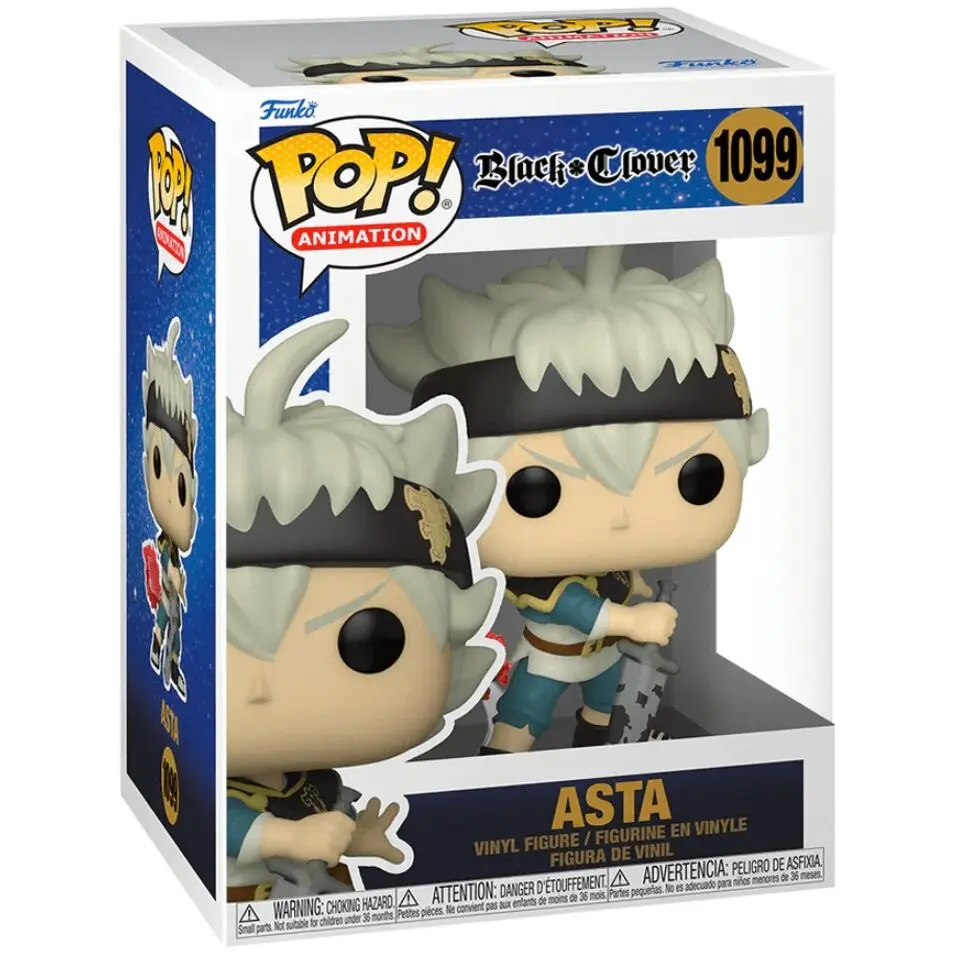 Black Clover POP! Animation Vinyl Figure Asta 9 cm termékfotó