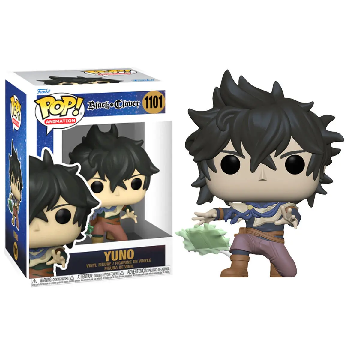 Black Clover POP! Animation Vinyl Figure Yuno 9 cm termékfotó