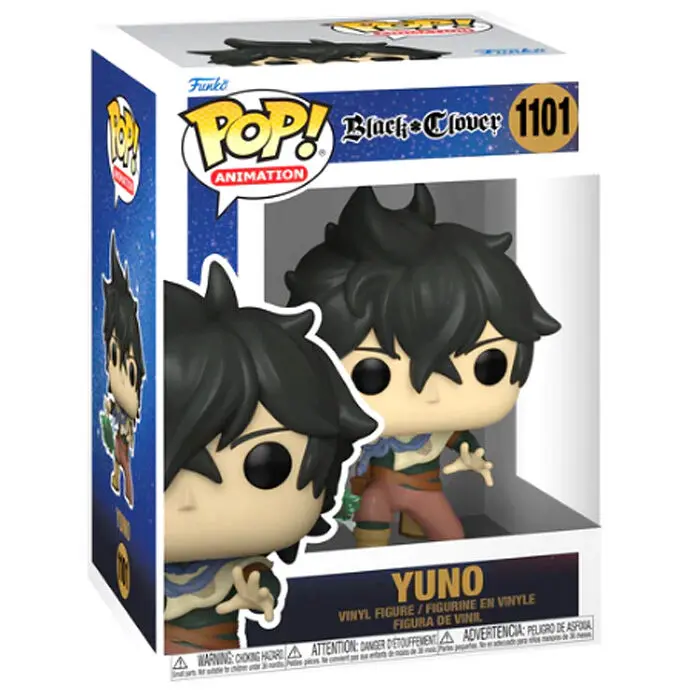 Black Clover POP! Animation Vinyl Figure Yuno 9 cm termékfotó