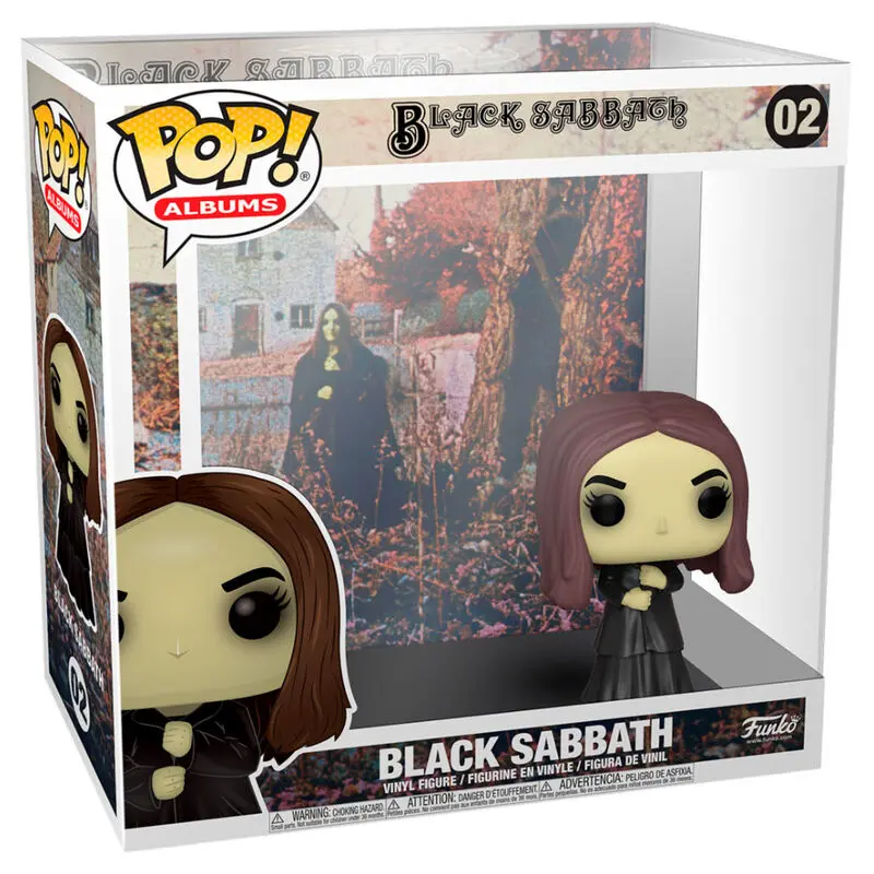 Black Sabbath POP! Albums Vinyl Figure Black Sabbath 9 cm product photo