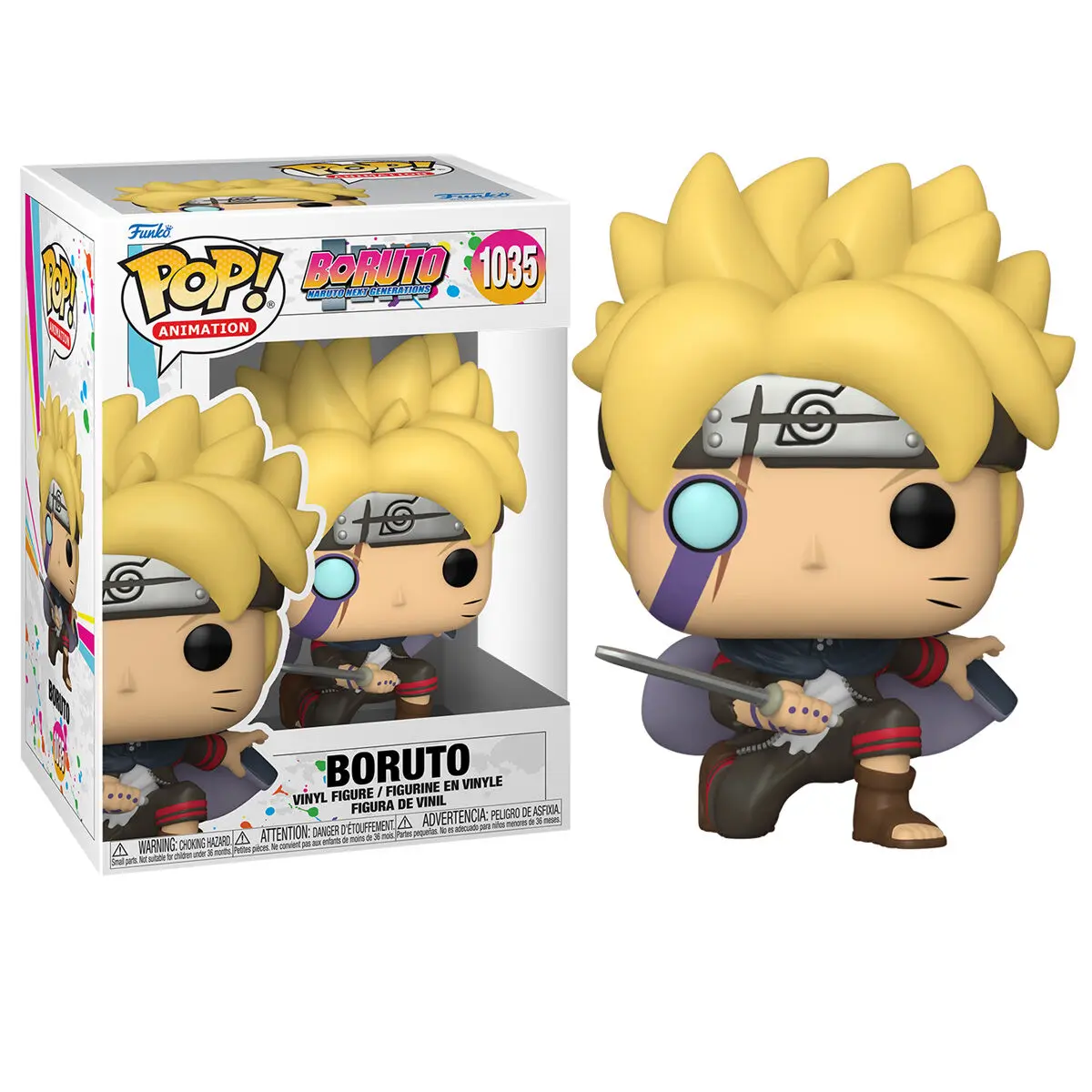 Boruto: Naruto Next Generations POP! Animation Vinyl Figure Boruto Uzumaki w/Marks 9 cm product photo