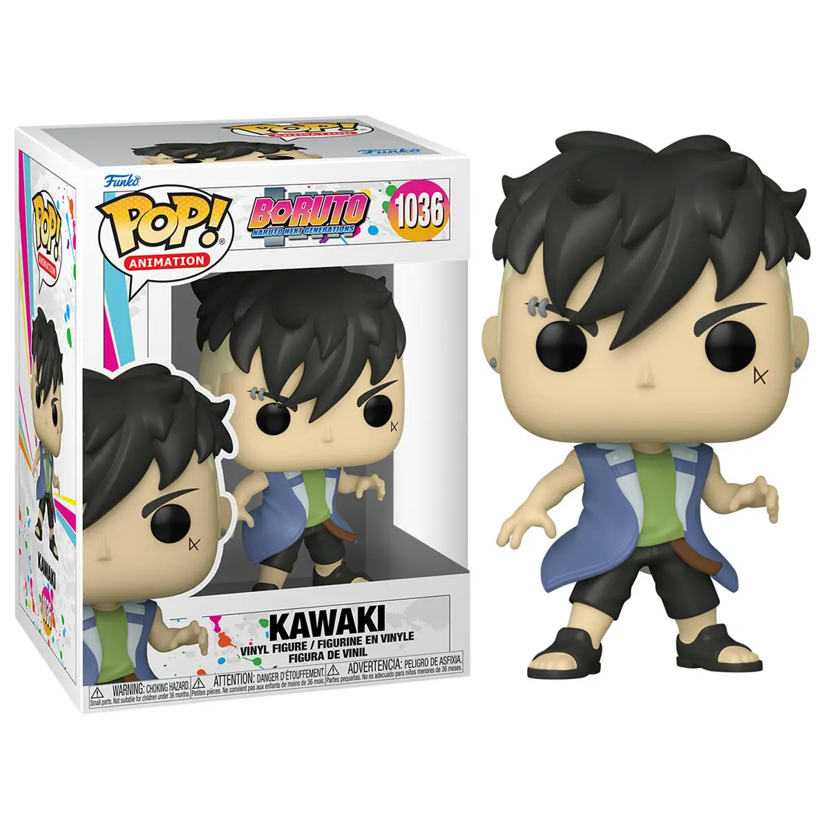 Boruto: Naruto Next Generations POP! Animation Vinyl Figure Kawaki 9 cm termékfotó