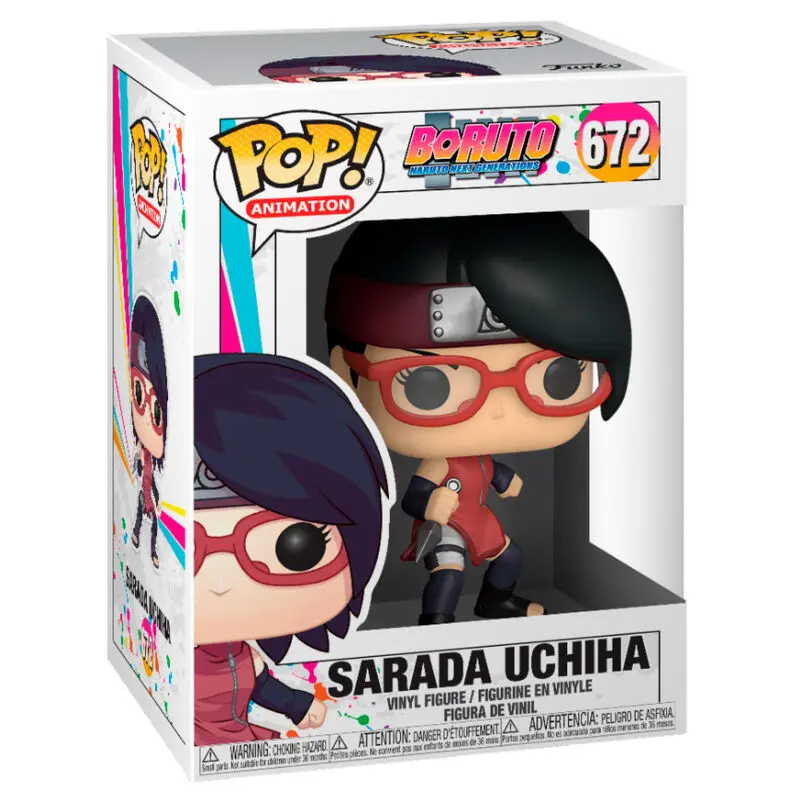 Boruto: Naruto Next Generations POP! Animation Vinyl Figure Sarada Uchiha 9 cm product photo