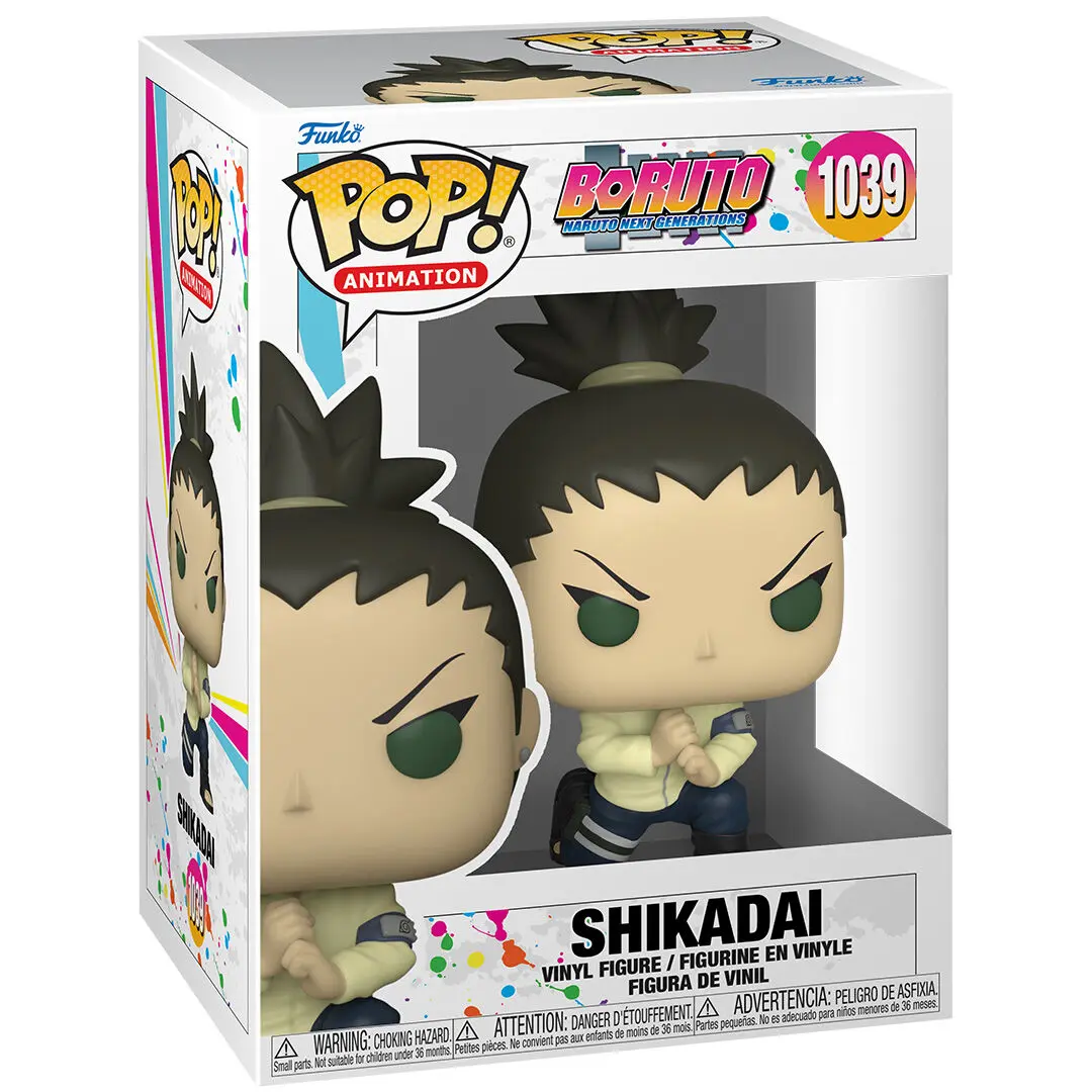 Boruto: Naruto Next Generations POP! Animation Vinyl Figure Shikadai 9 cm product photo