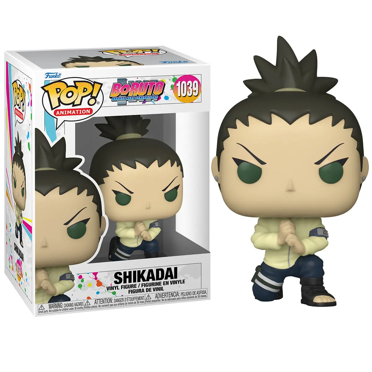 Boruto: Naruto Next Generations POP! Animation Vinyl Figure Shikadai 9 cm product photo