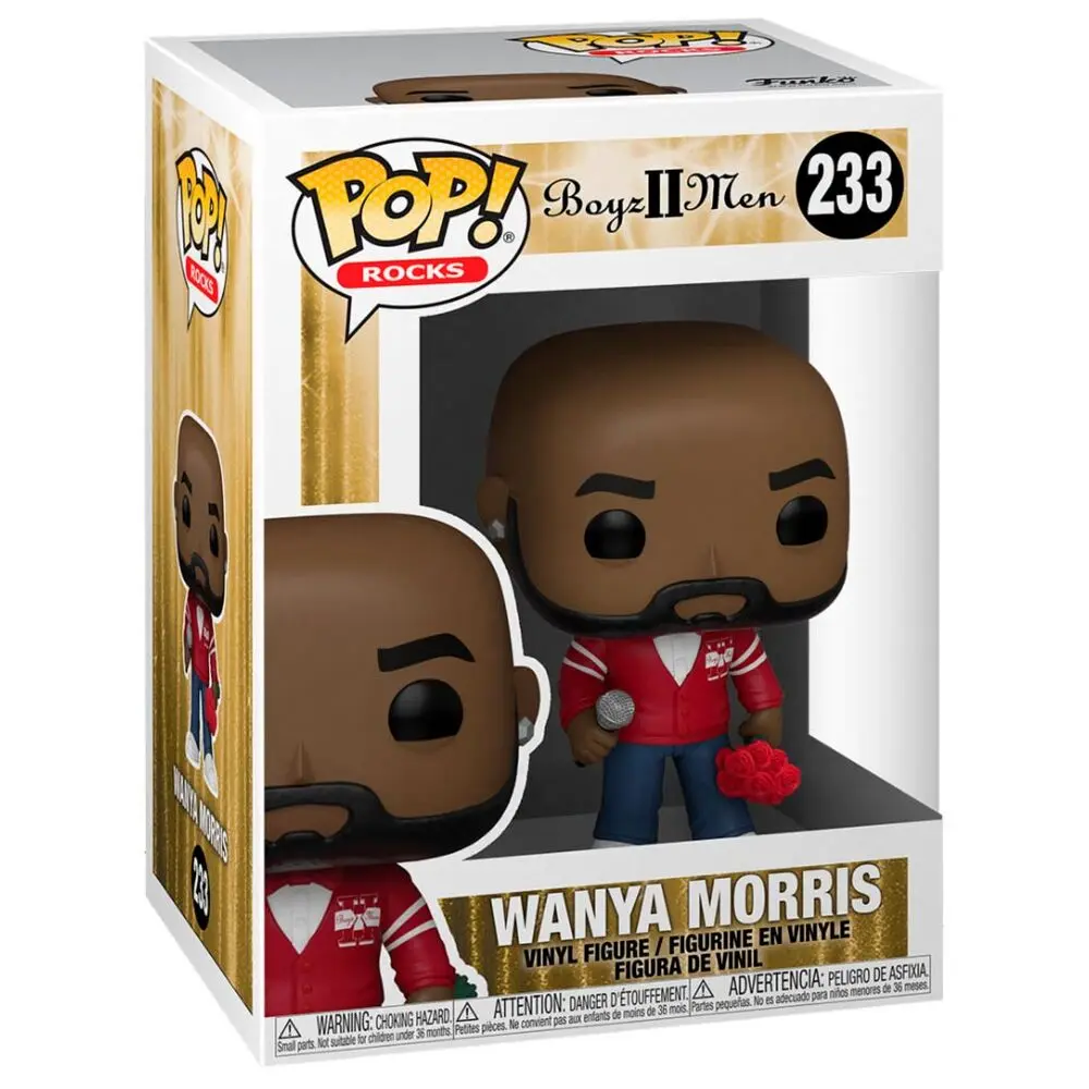 Boyz II Men POP! Rocks Vinyl Figure Wanya Morris 9 cm product photo