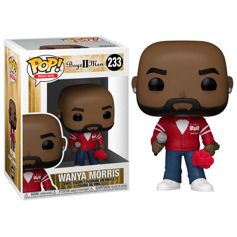 Boyz II Men POP! Rocks Vinyl Figure Wanya Morris 9 cm product photo