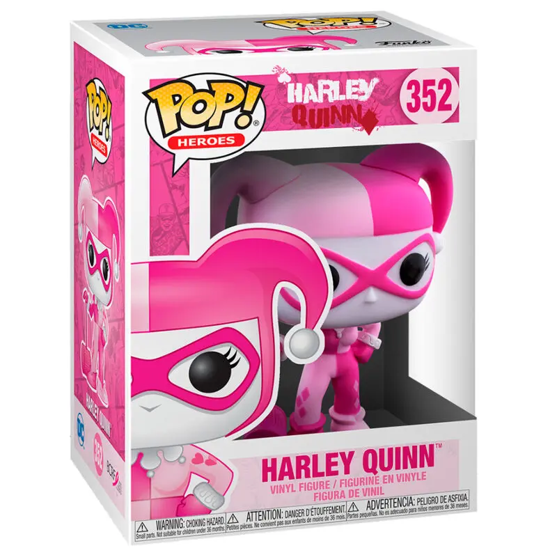 DC Comics POP! Heroes Vinyl Figure BC Awareness - Harley Quinn 9 cm product photo