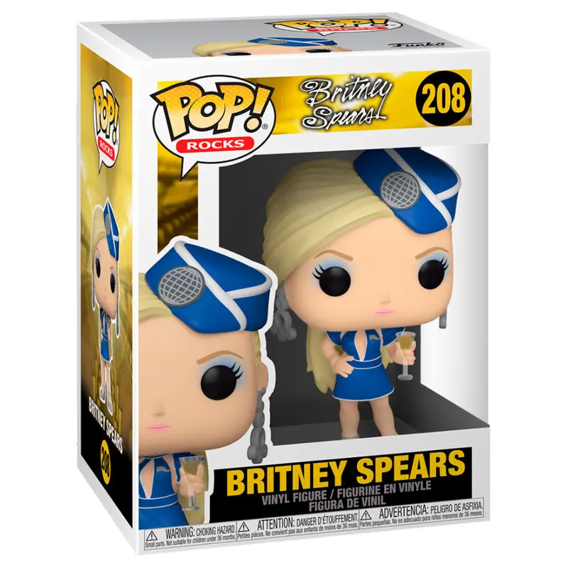 Britney Spears POP! Rocks Vinyl Figure Stewardess 9 cm termékfotó