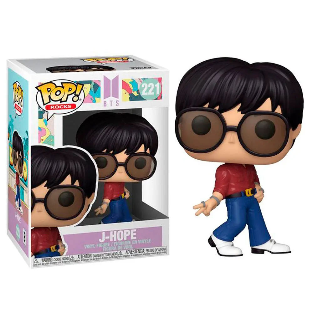 BTS POP! Rocks Vinyl Figure J-Hope Dynamite 9 cm termékfotó