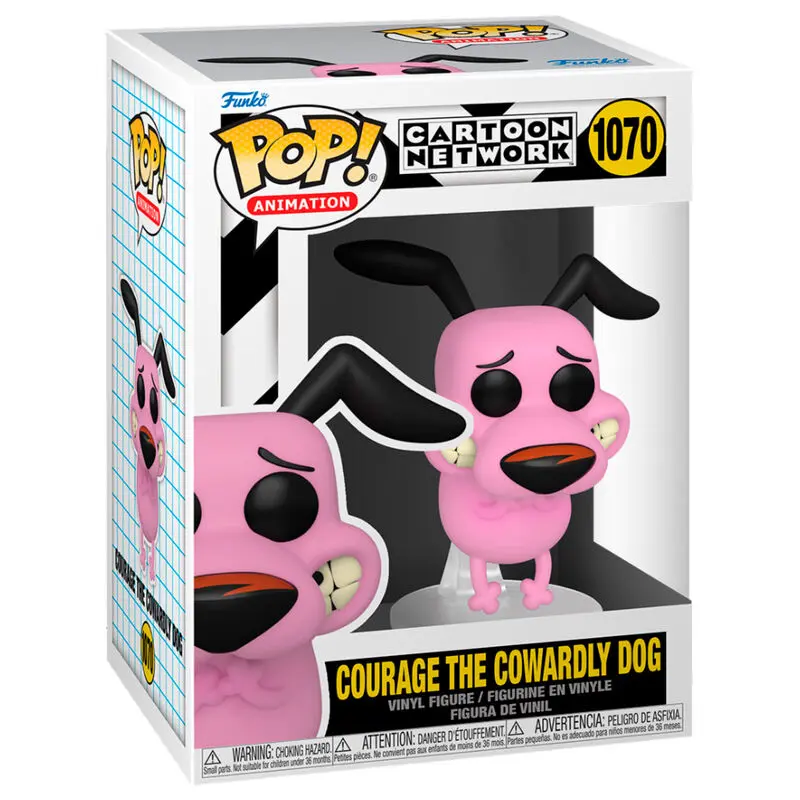 Courage the Cowardly Dog POP! Animation Vinyl Figure Courage 9 cm product photo