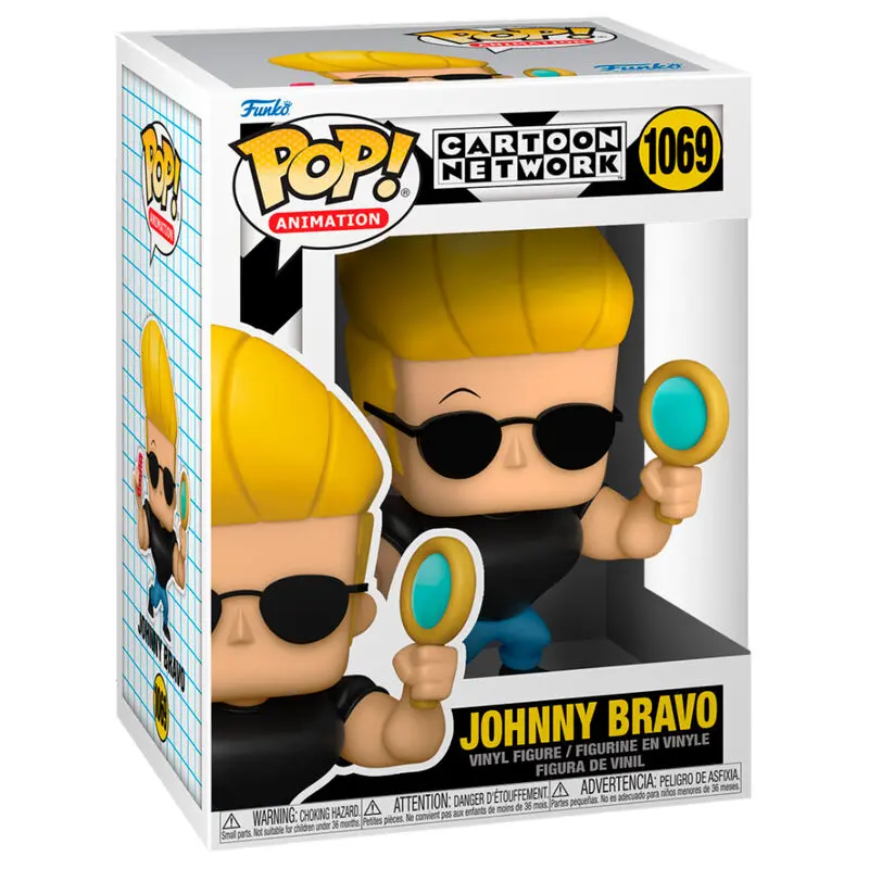 Johnny Bravo POP! Animation Vinyl Figure Johnny with Mirror and Comb 9 cm product photo