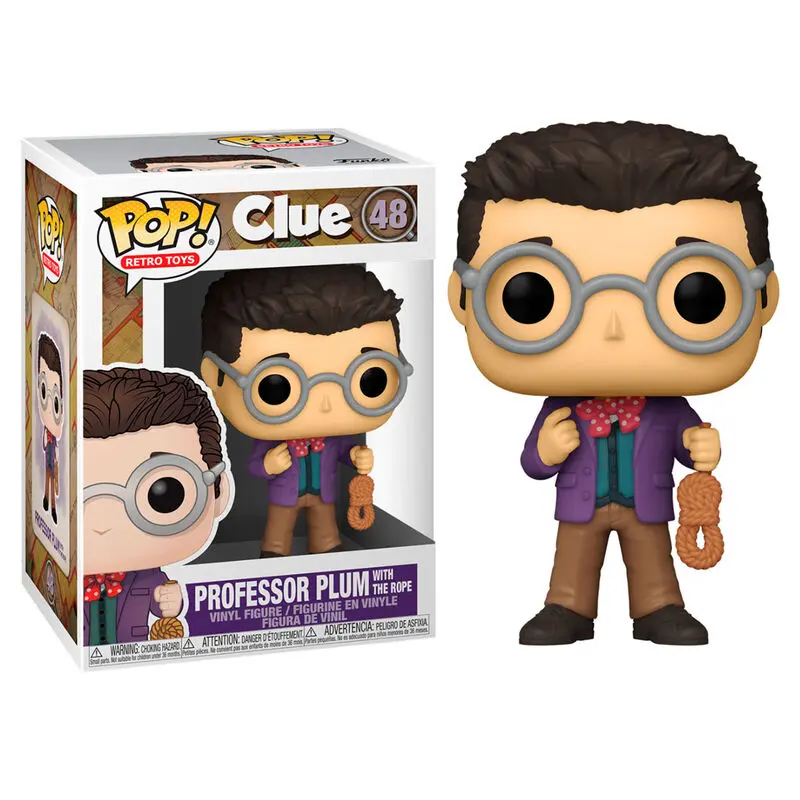 Clue POP! Movies Vinyl Figure Professor Plum w/Rope 9 cm product photo