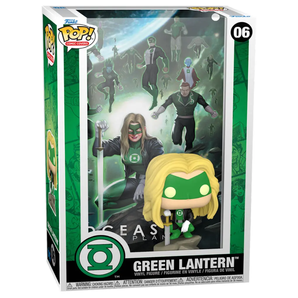 DC POP! Comic Cover Vinyl Figure DCeased Green Lantern 9 cm termékfotó