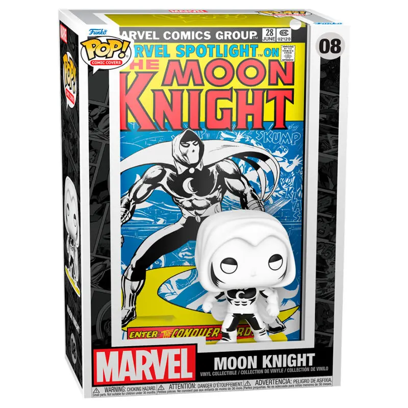 Marvel Comics POP! Comic Cover Vinyl Figure Moon Knight 9 cm product photo