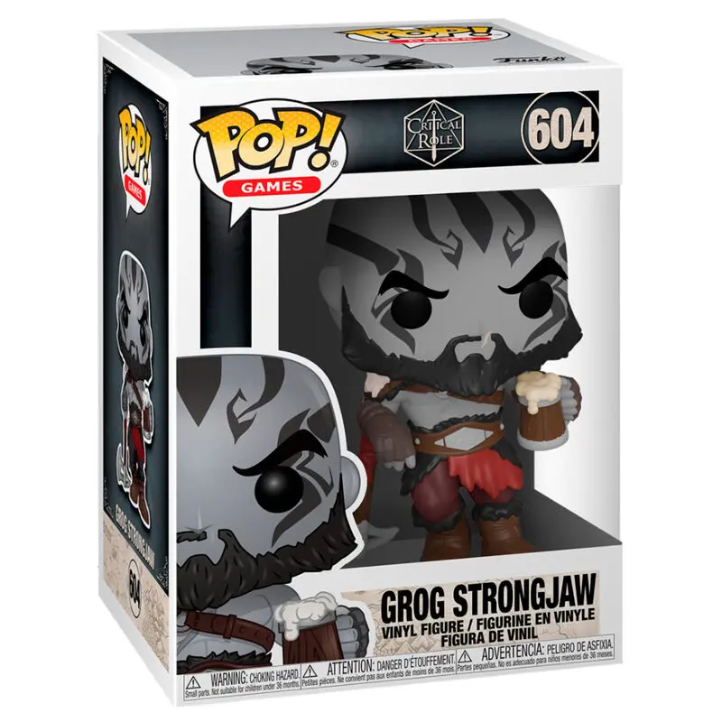 Critical Role Vox Machina POP! Games Vinyl Figure Grog Strongjaw 9 cm product photo