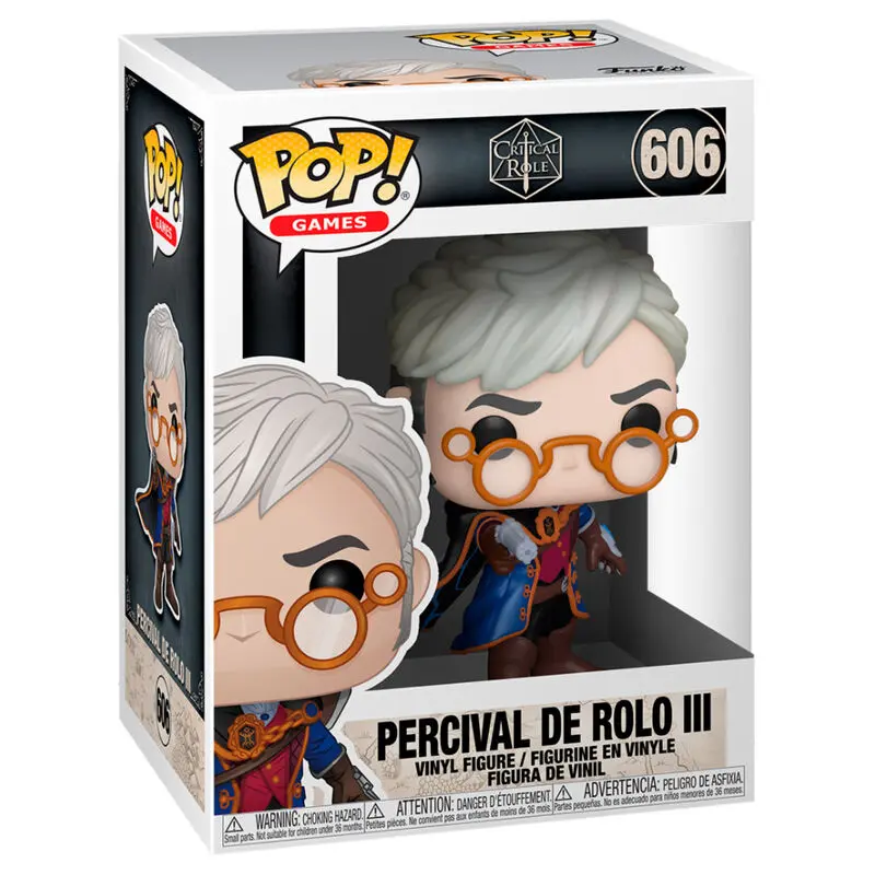 Critical Role Vox Machina POP! Games Vinyl Figure Percival de Rolo 9 cm product photo