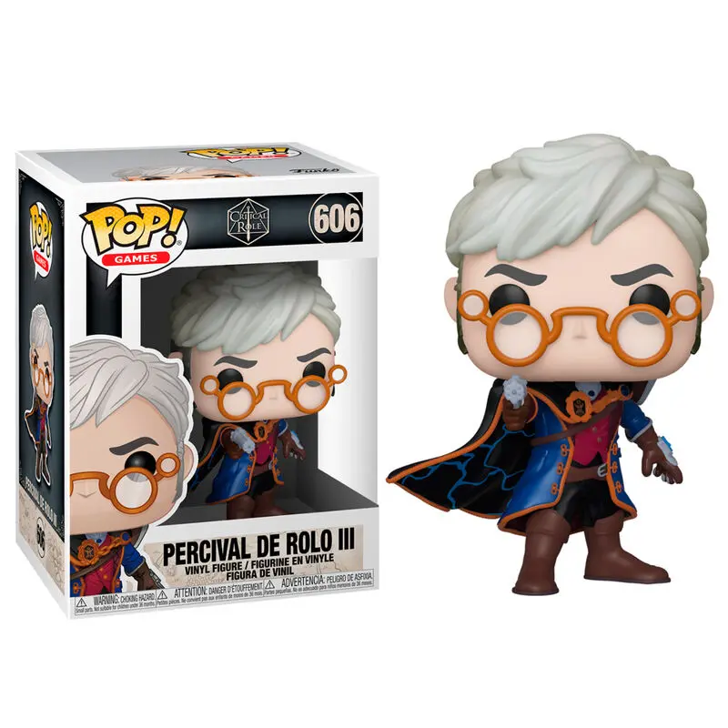 Critical Role Vox Machina POP! Games Vinyl Figure Percival de Rolo 9 cm product photo