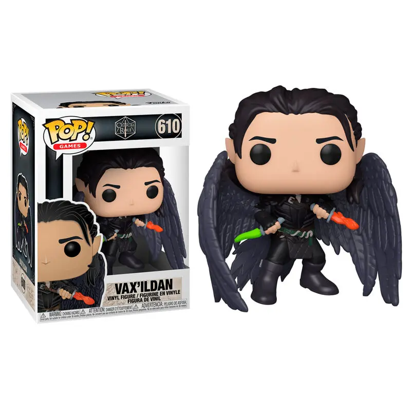 Critical Role Vox Machina POP! Games Vinyl Figure Vax'ildan 9 cm product photo
