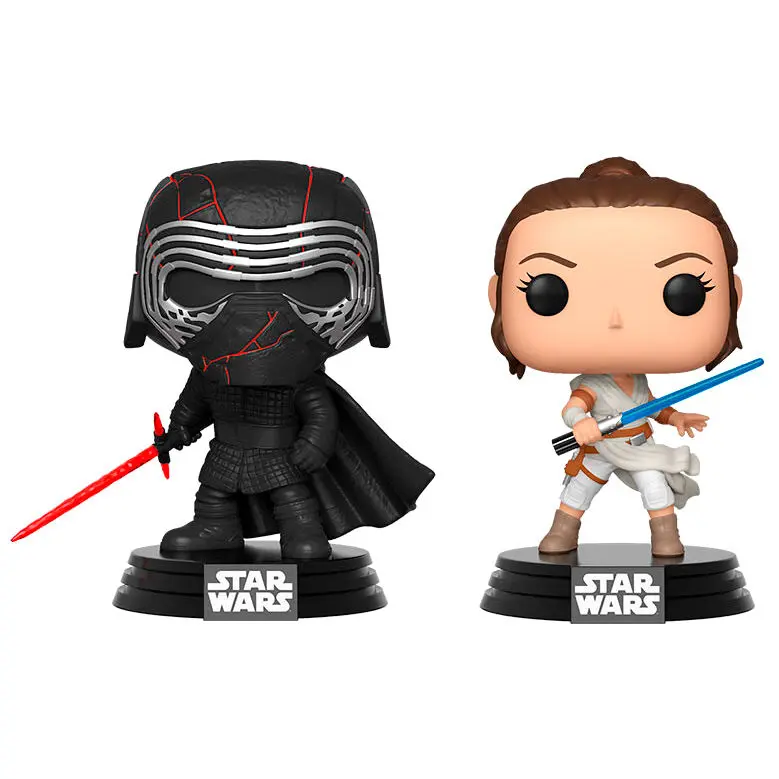 POP pack 2 figures Star Wars Rise of Skywalker Kylo and Rey Exclusive product photo