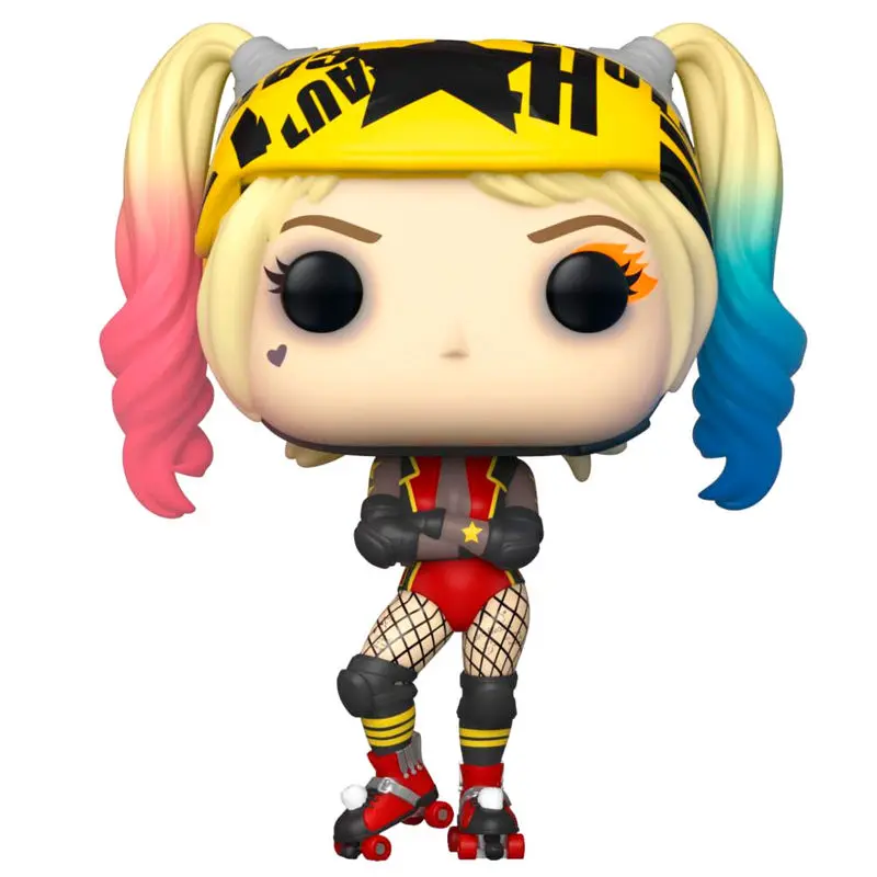 Birds of Prey POP! Heroes Vinyl Figure Harley Quinn (Roller Derby) 9 cm product photo
