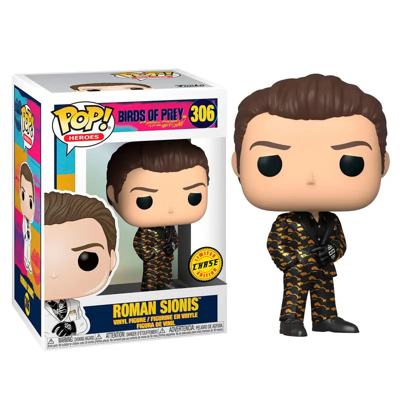POP figure DC Birds of Prey Roman Sionis White Suit Chase product photo