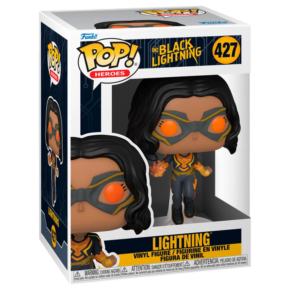 Black Lightning POP! Heroes Vinyl Figure Lightning 9 cm product photo