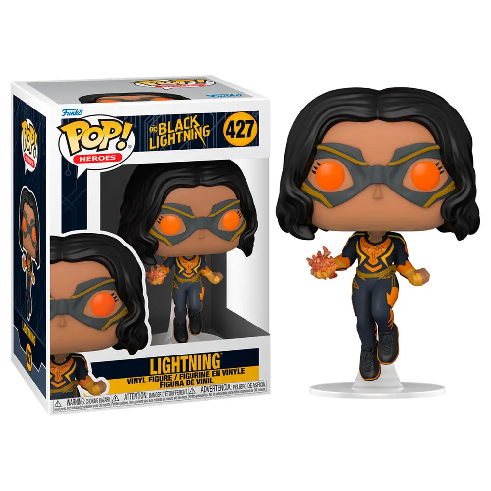 Black Lightning POP! Heroes Vinyl Figure Lightning 9 cm product photo