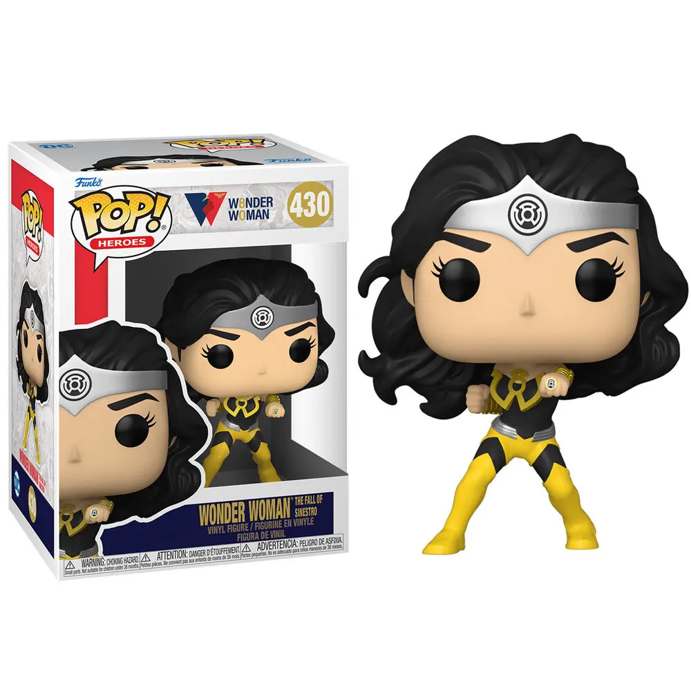 Wonder Woman 80th Anniversary POP! Heroes Vinyl Figure Wonder Woman (The Fall Of Sinestro) 9 cm product photo