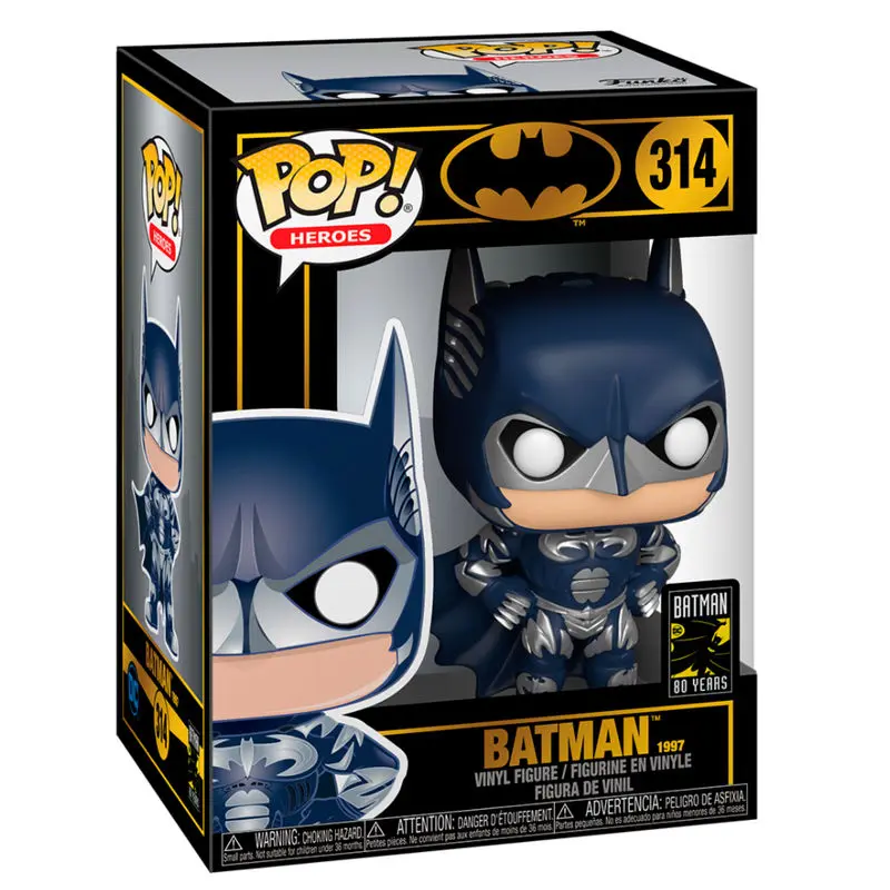 Batman 80th POP! Heroes Vinyl Figure Batman (1997) 9 cm termékfotó