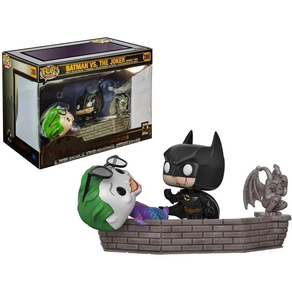 Batman 80th POP Moment! Vinyl Figures 2-Pack Batman & Joker (1989) 9 cm termékfotó