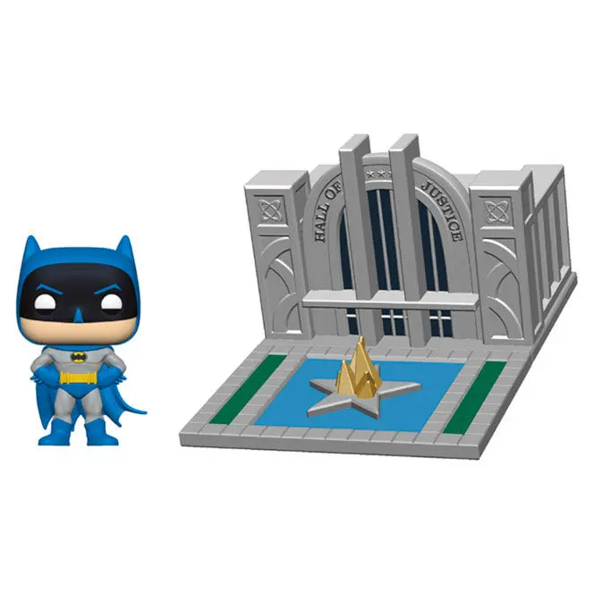 Batman 80th POP! Town Vinyl Figure Batman &amp; Hall of Justice 9 cm product photo