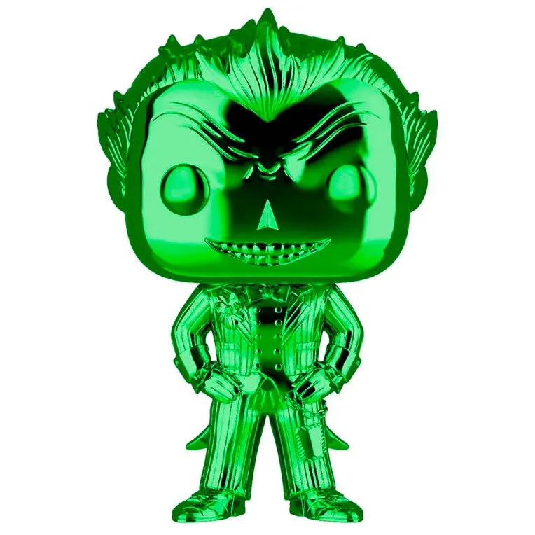 DC POP! Heroes Vinyl Figure The Joker (Green Chrome) 9 cm product photo