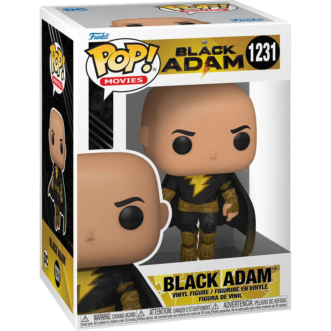 Black Adam POP! Movies Vinyl Figure Black Adam (Flying) 9 cm termékfotó