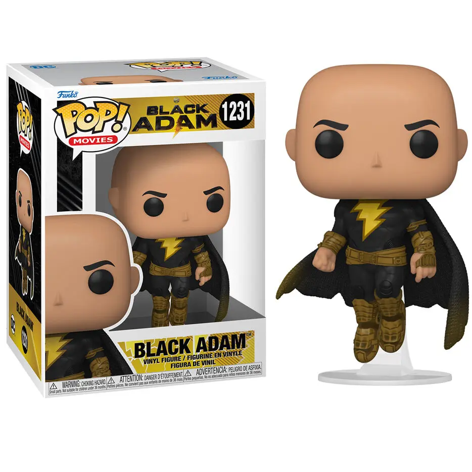 Black Adam POP! Movies Vinyl Figure Black Adam (Flying) 9 cm termékfotó