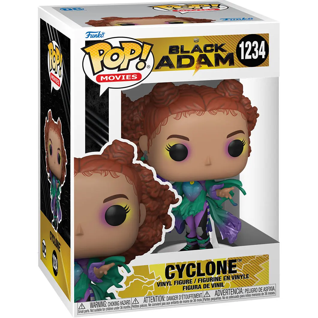 Black Adam POP! Movies Vinyl Figure Cyclone 9 cm termékfotó