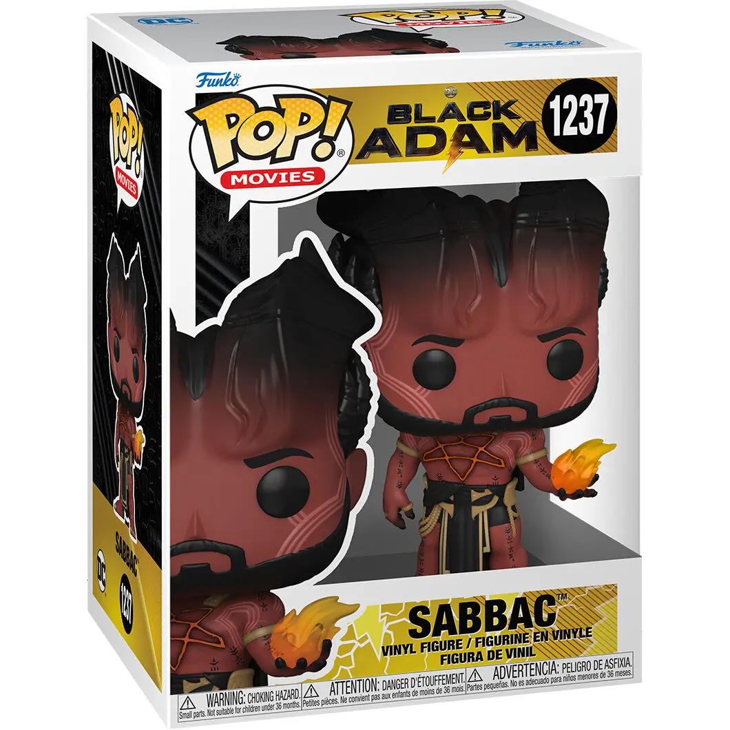 Black Adam POP! Movies Vinyl Figure Sabbac 9 cm product photo