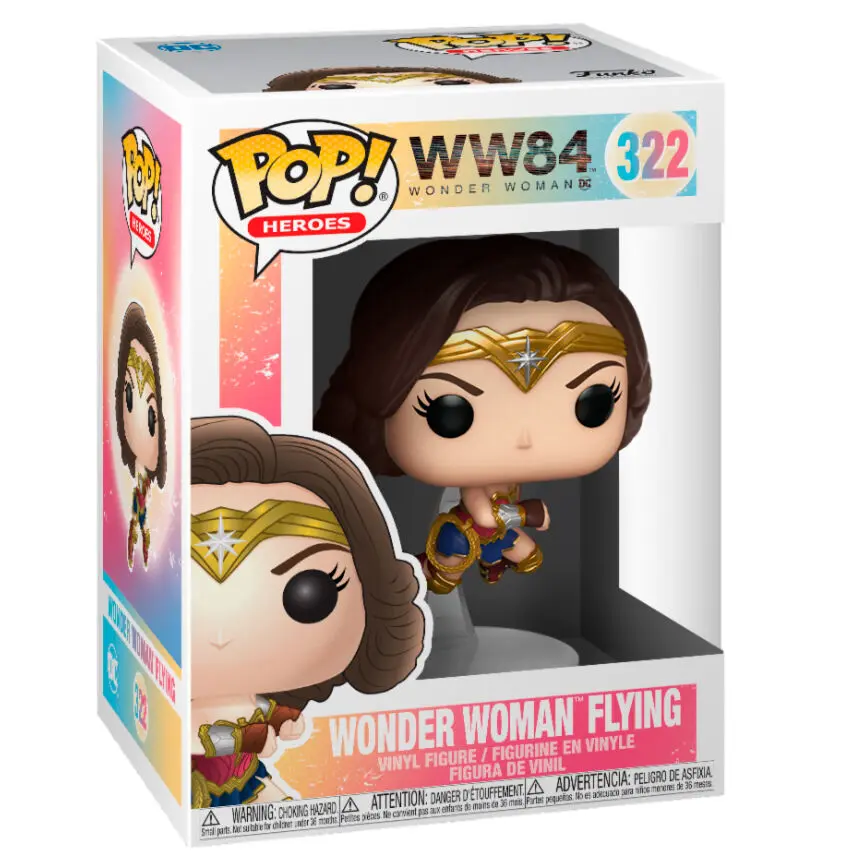 Wonder Woman 1984 POP! Movies Vinyl Figure Wonder Woman (Flying) 9 cm product photo