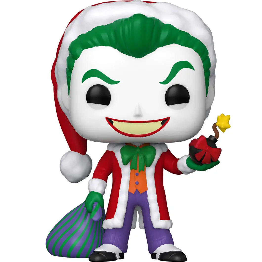 DC Comics POP! Heroes Vinyl Figure DC Holiday: The Joker as Santa 9 cm product photo