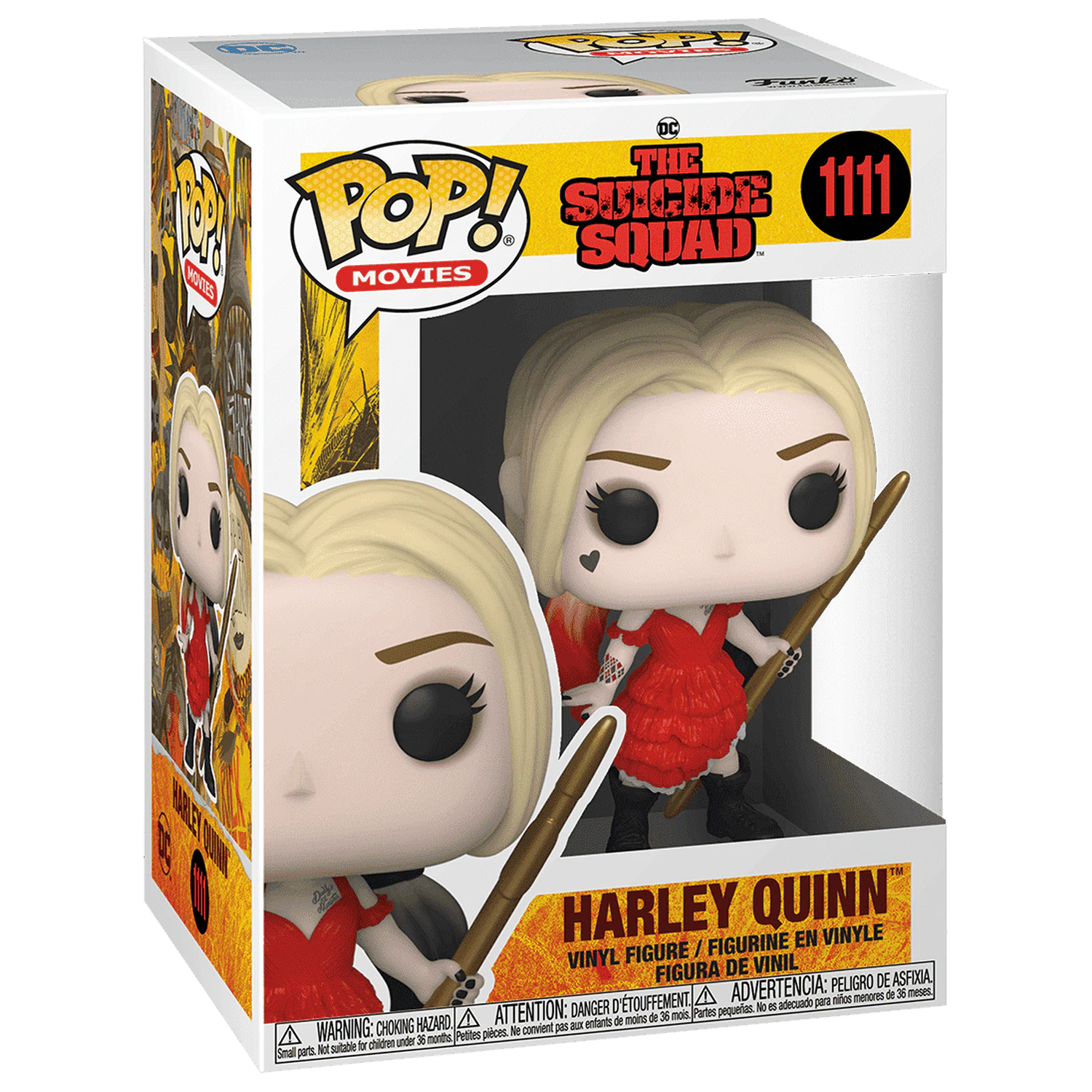 The Suicide Squad POP! Movies Vinyl Figure Harley Quinn (Damaged Dress) 9 cm product photo