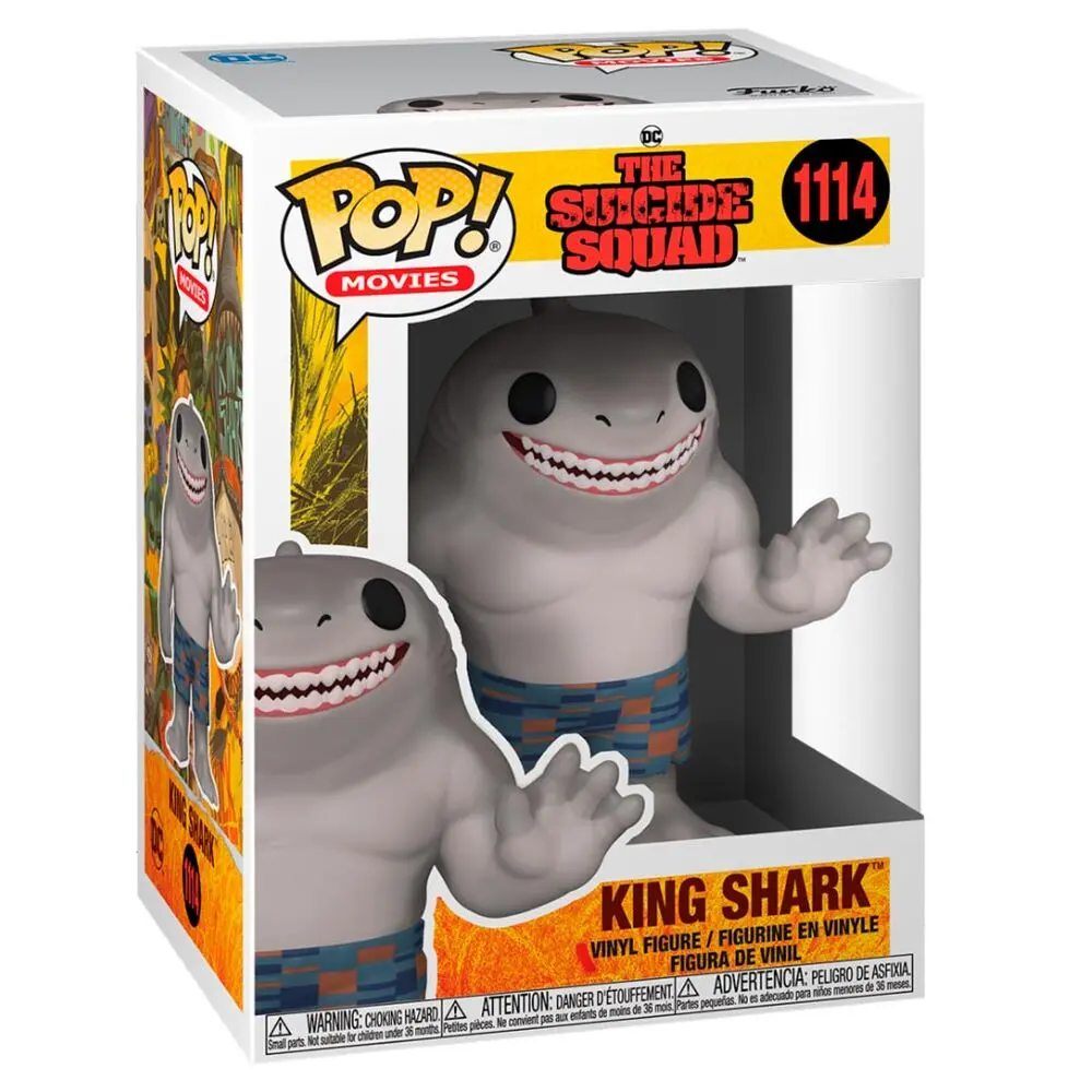 The Suicide Squad POP! Movies Vinyl Figure King Shark 9 cm product photo