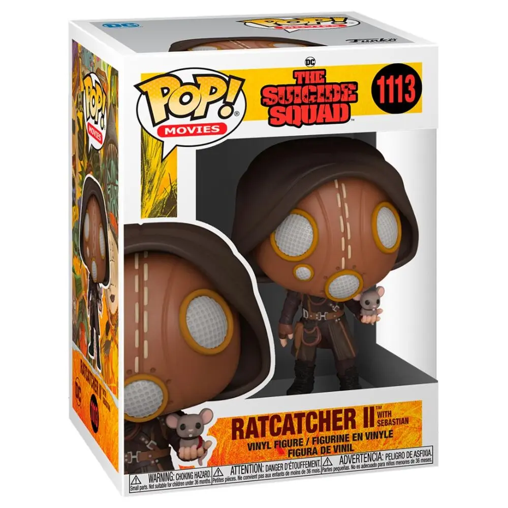 The Suicide Squad POP! Movies Vinyl Figure Ratcatcher II w/Sebastian 9 cm product photo