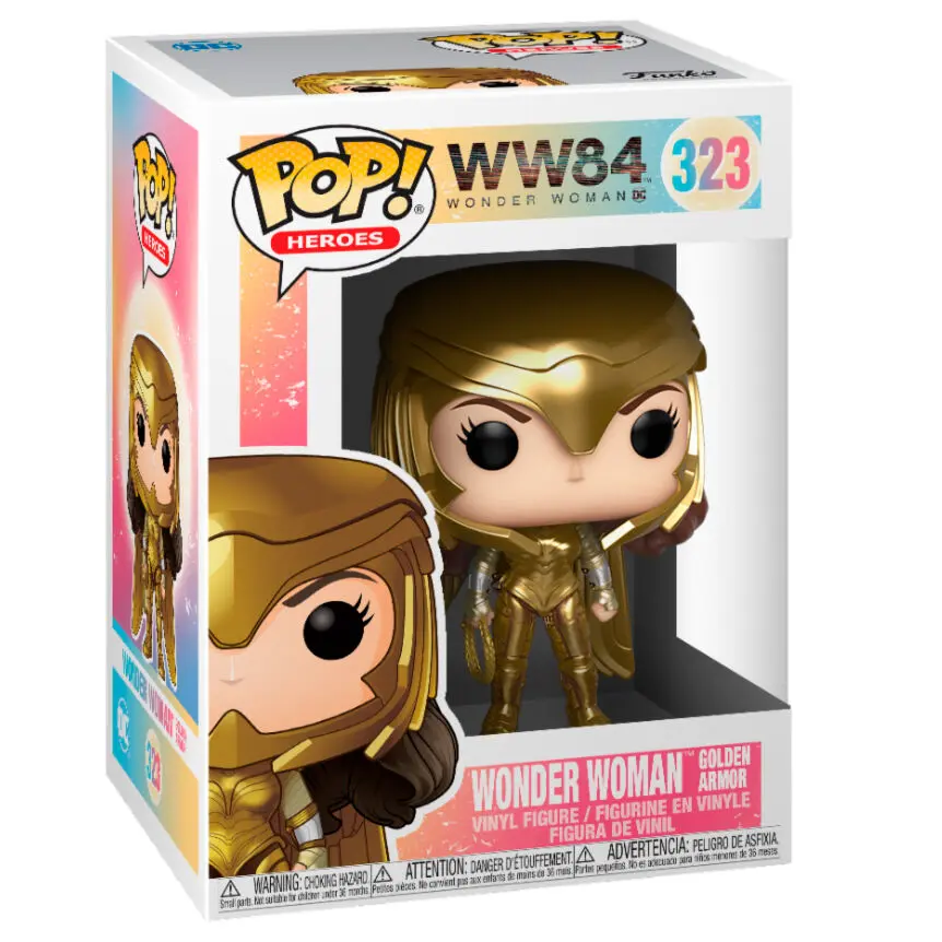 POP figure DC Wonder Woman 1984 Wonder Woman Gold Power Pose product photo