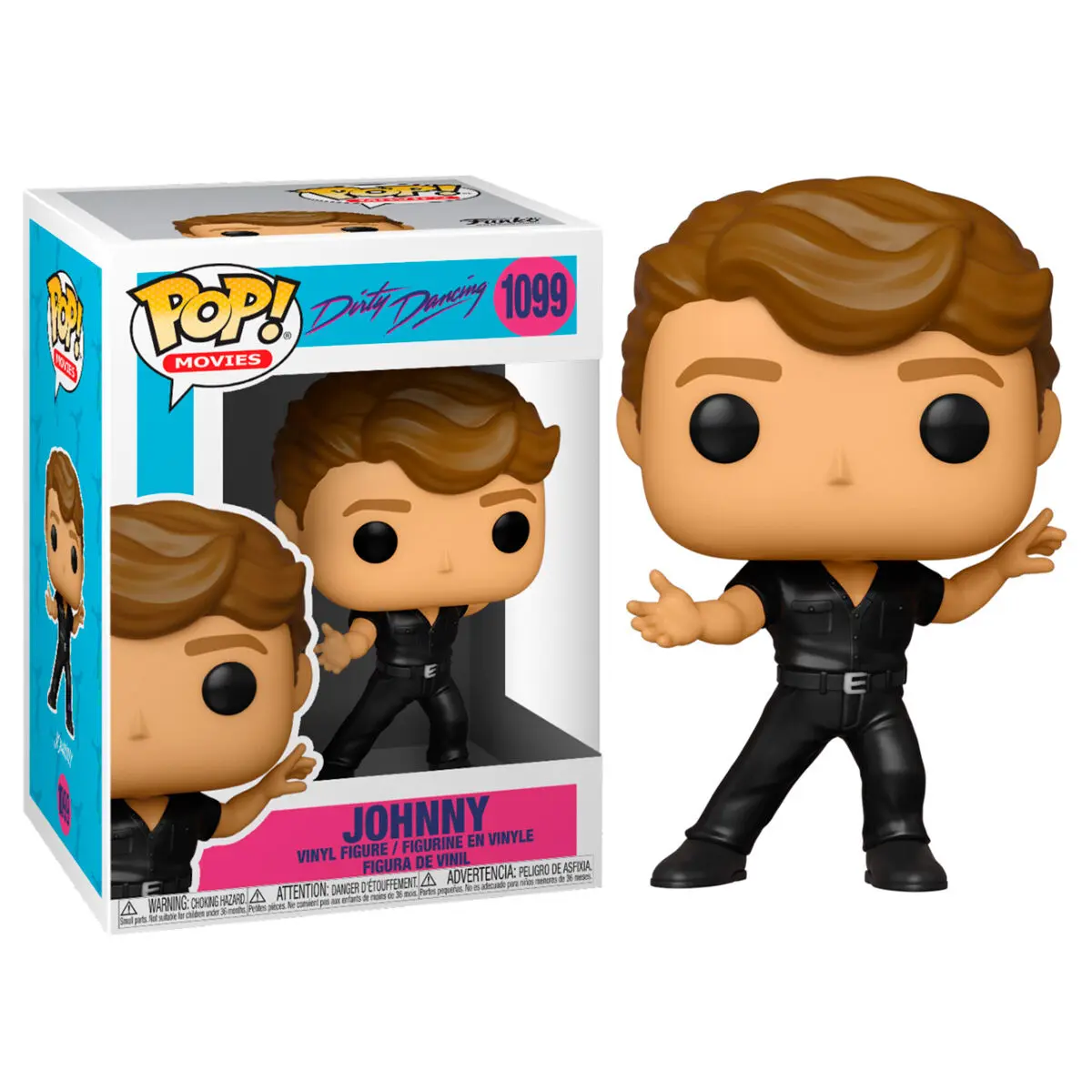 Dirty Dancing POP! Movies Vinyl Figure Johnny (Finale) 9 cm product photo
