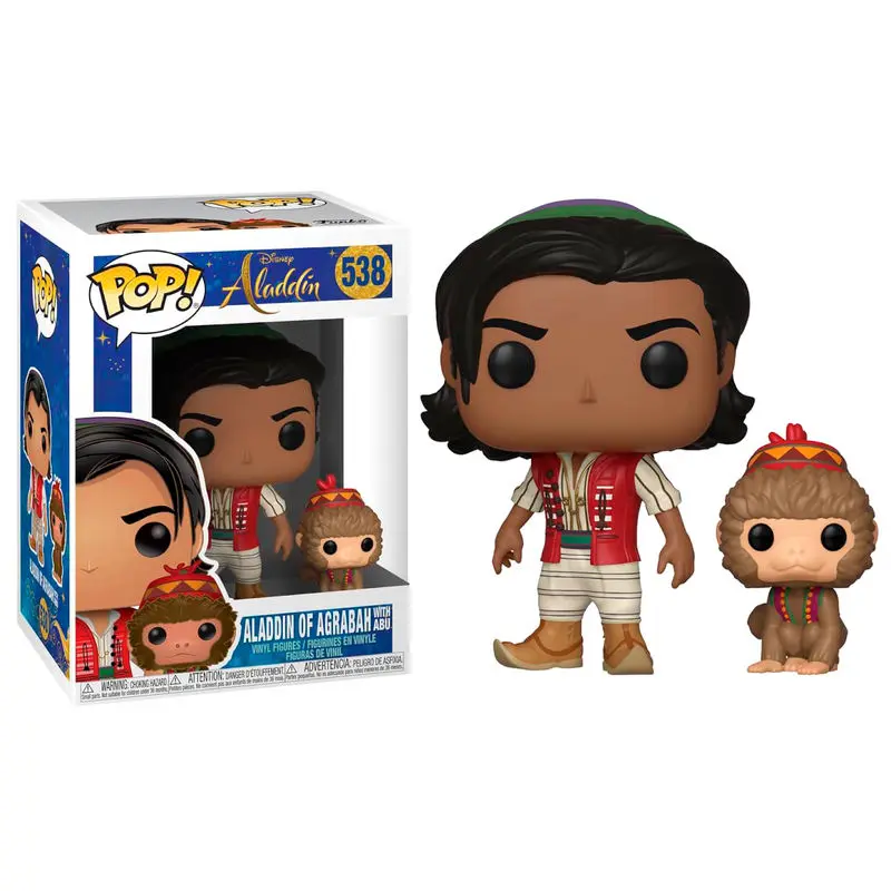POP figure Disney Aladdin Aladdin with Abu product photo
